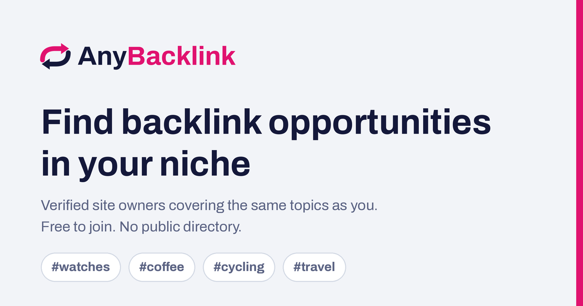 AnyBacklink.com preview